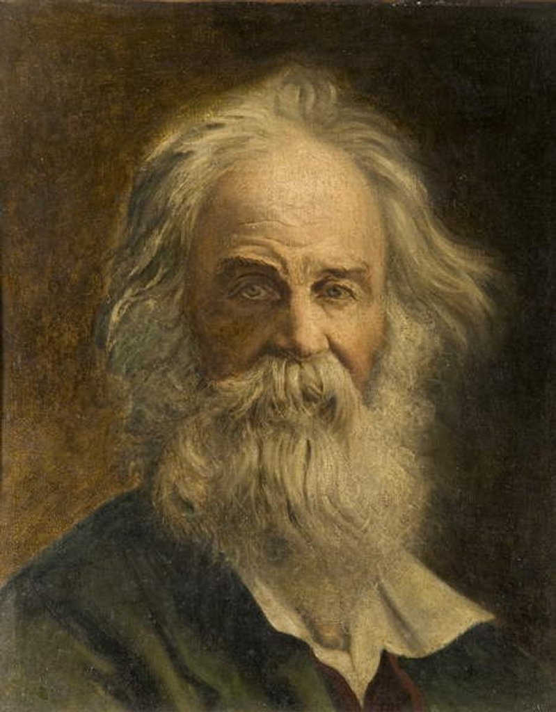 Detail of Walt Whitman by William Rutledge
