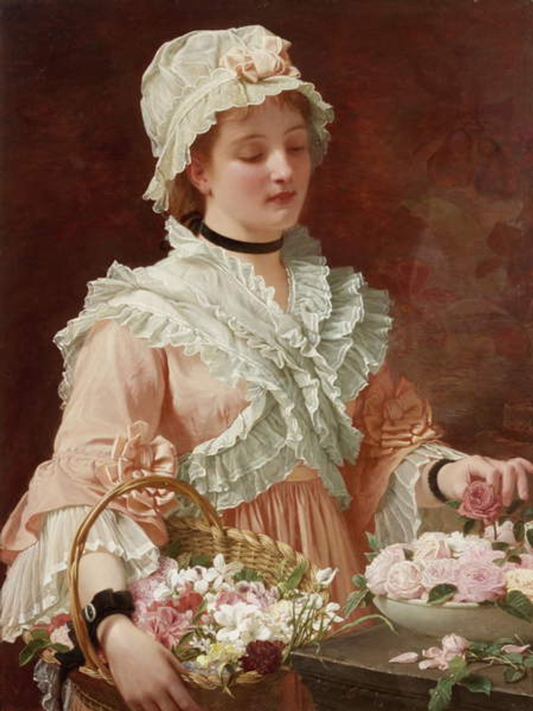 Detail of Labour of Love by Charles Edward Perugini