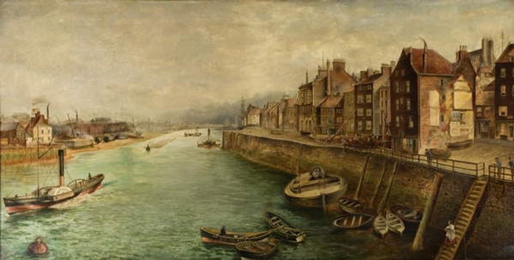 Detail of Low Quay, Sunderland, 1888 by John Smith