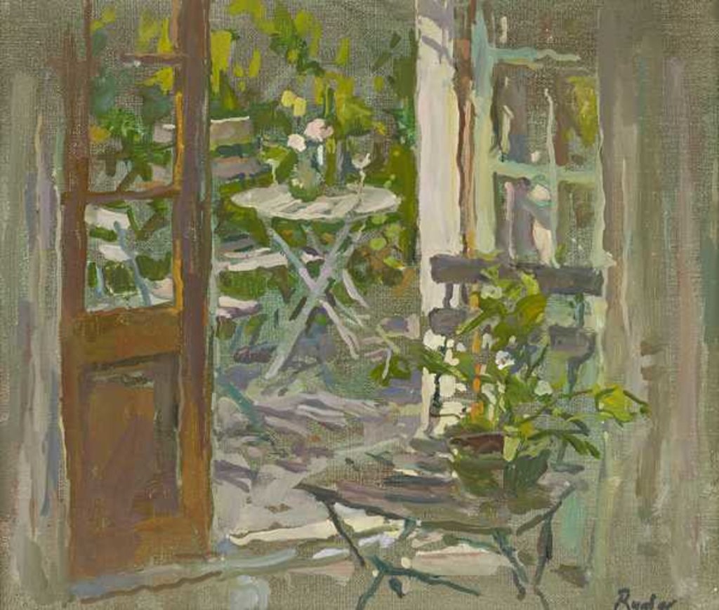 Detail of Terrace Chairs by Susan Ryder