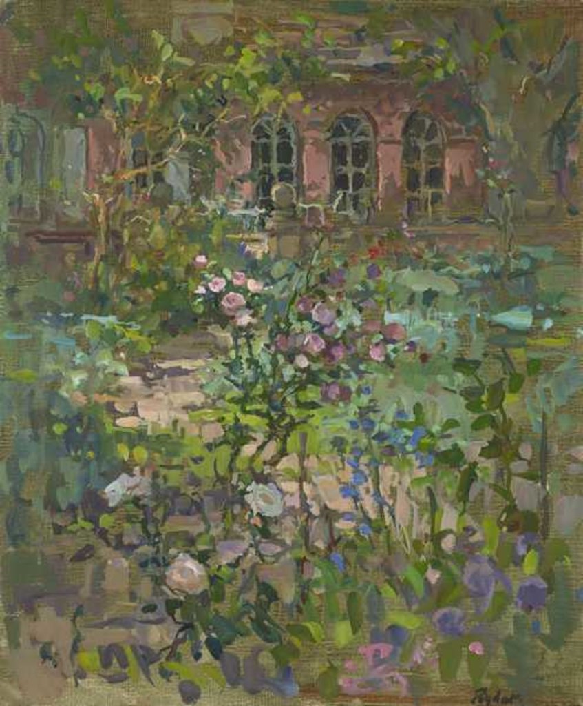 Detail of Rose in Shadow by Susan Ryder