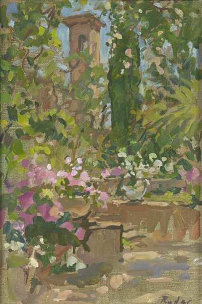 Detail of Rose Arch, Languedoc by Susan Ryder