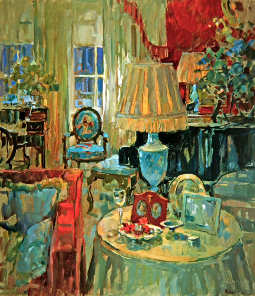 Detail of Winter Afternoon by Susan Ryder