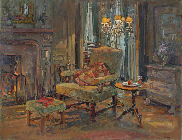 Detail of Firelight Le Mairy by Susan Ryder