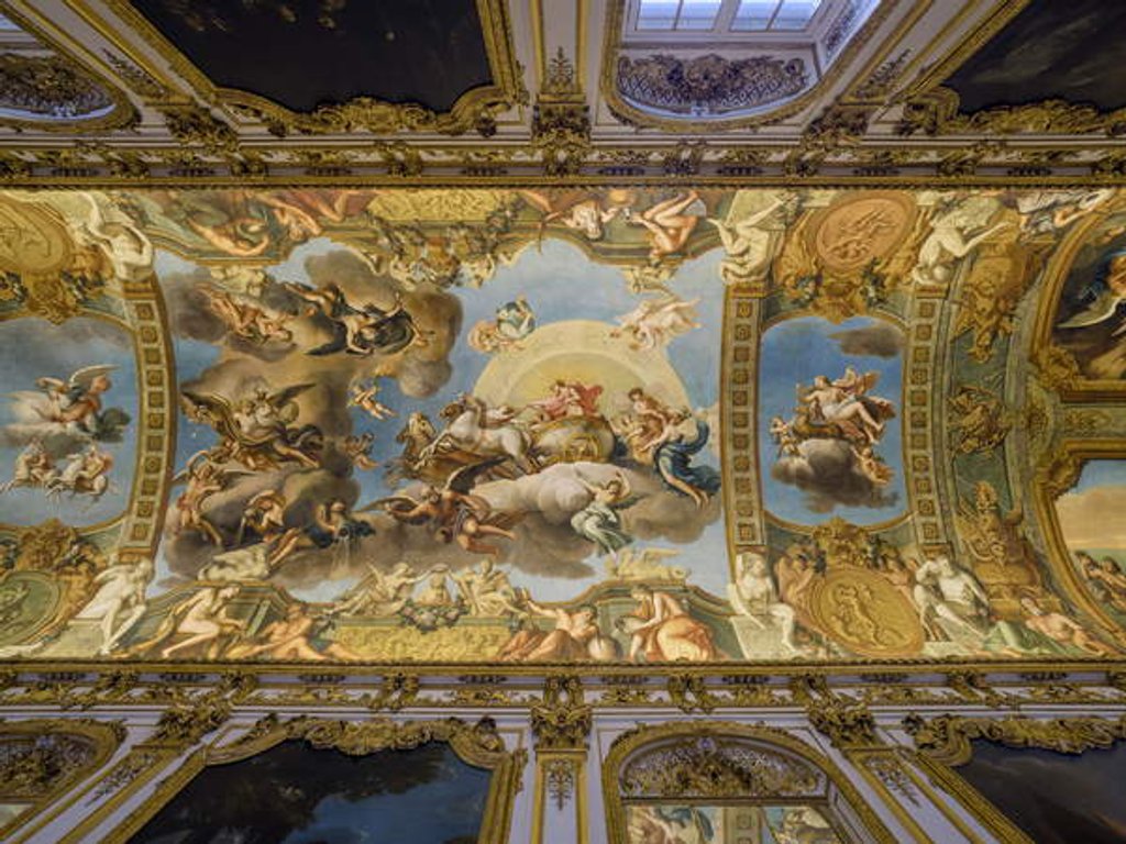 Detail of Allegory of the Sun or symbolizing the birth of the Sun King by Anonymous