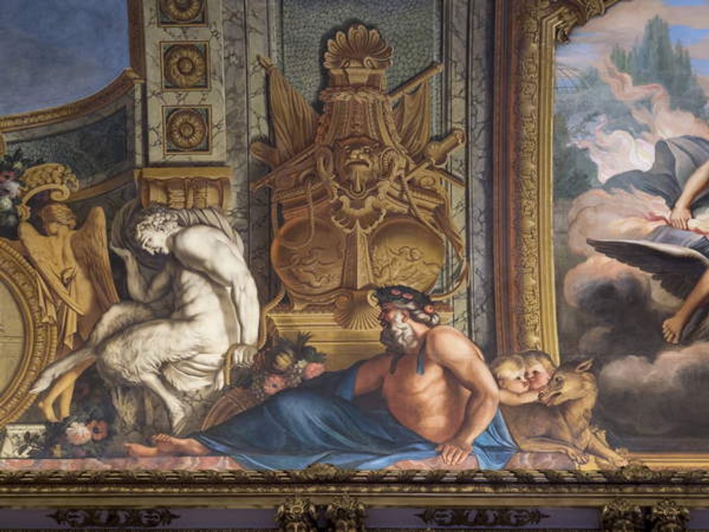 Detail of Mythological figures by Anonymous