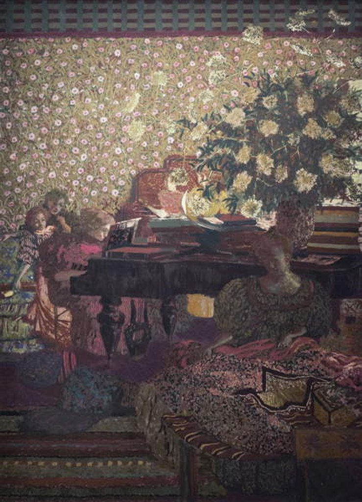 Detail of Music, 1896 by Edouard Vuillard