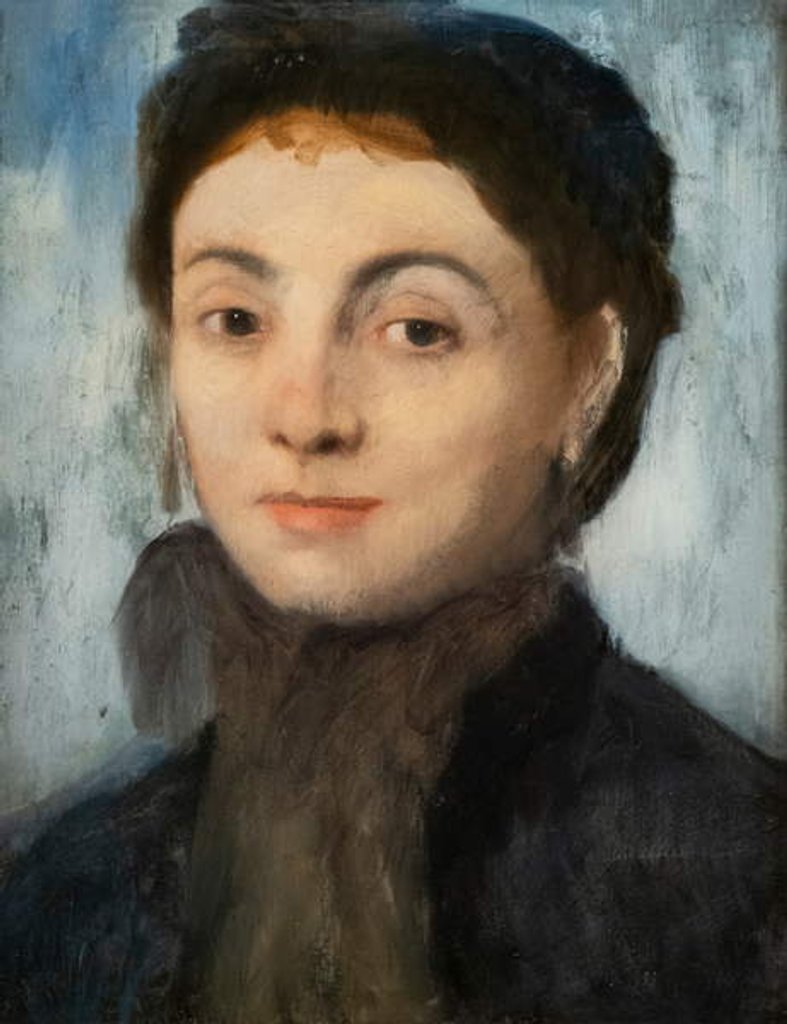 Detail of Josephine Gaujelin. 1867. by Edgar Degas