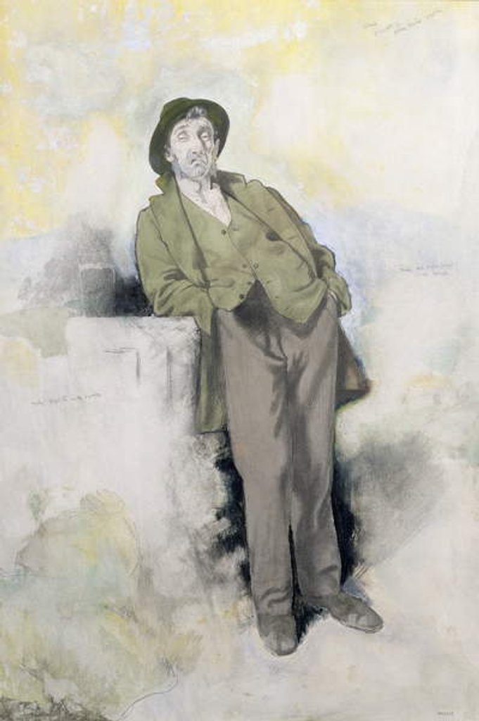 Detail of The Tramp by William Orpen