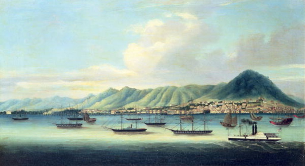 Detail of Victoria Island, Hong Kong by School Chinese