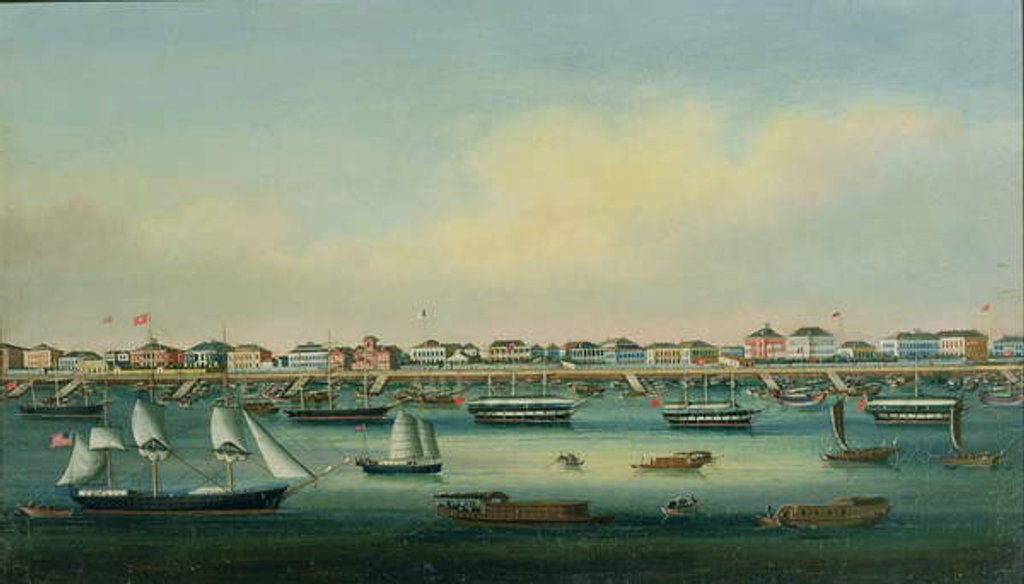 Detail of The Bund, Shanghai by School Chinese