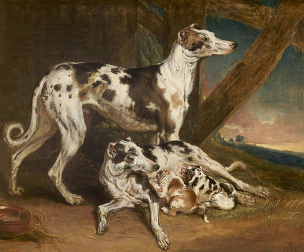 Detail of Dalmatian Dogs by James Ward