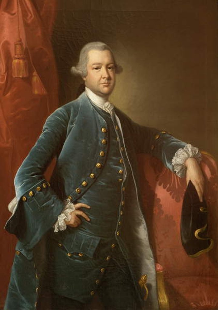 Detail of The Honourable Arthur Barry by Francis (circle of) Cotes