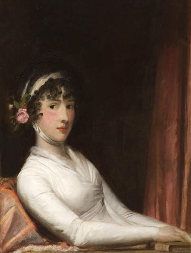 Detail of The Opera Box, 1797 by Domenico Pellegrini