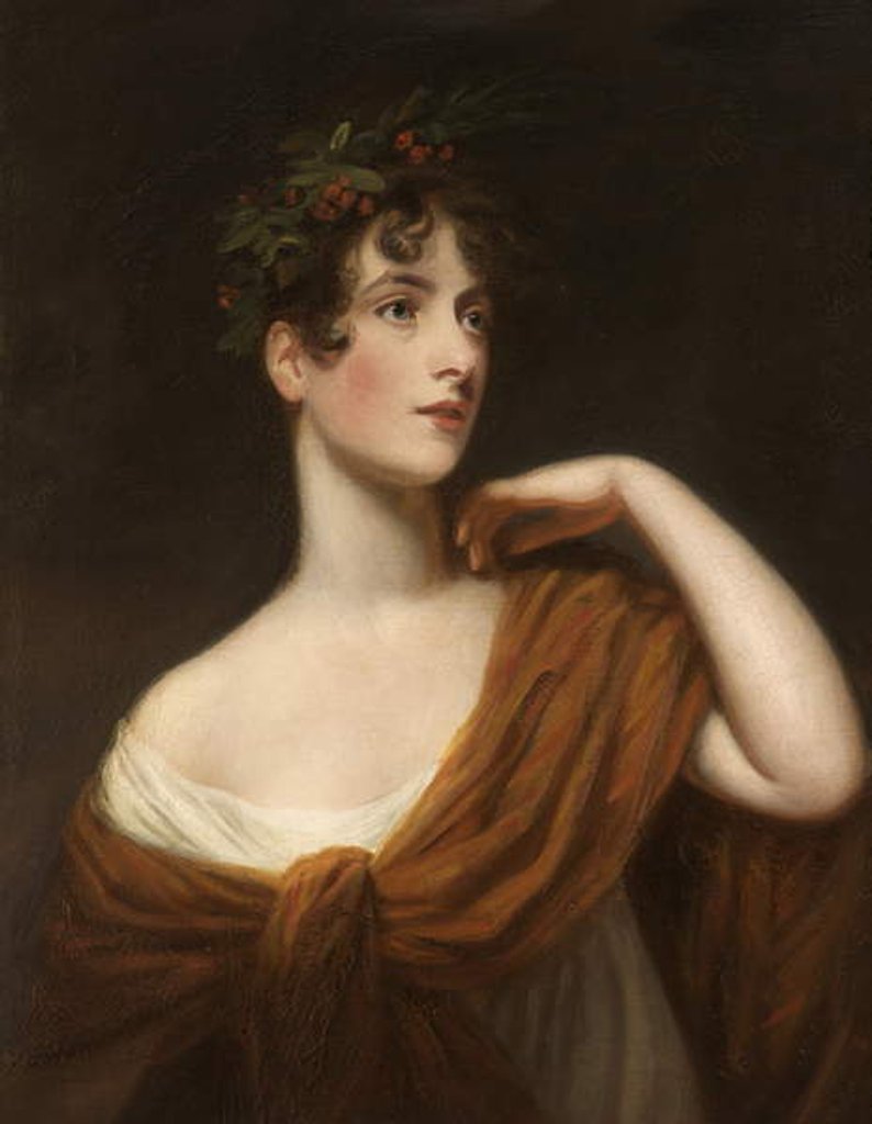 Detail of Elizabeth Searle as Miranda by John Opie