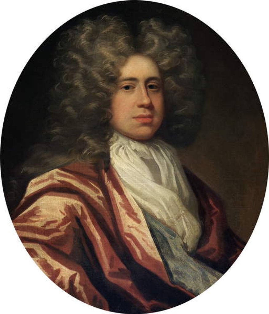 Detail of Sir John Byrne of Timogue, 2nd Bt by Michael Dahl