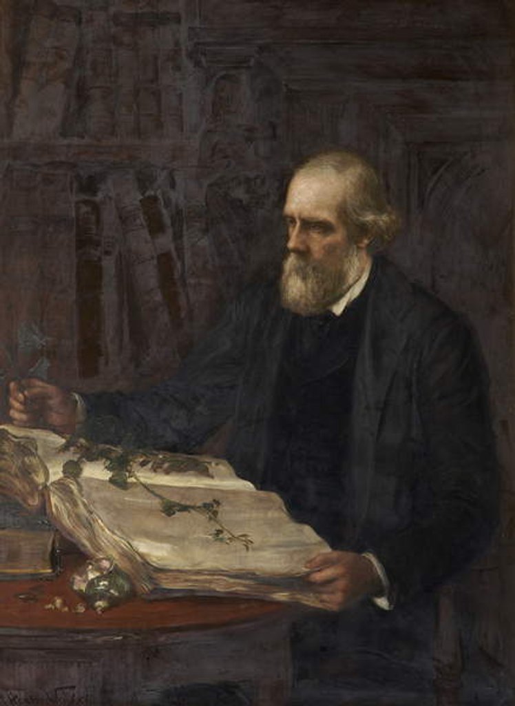 Detail of The 3rd Lord de Tabley by John Hanson Walker