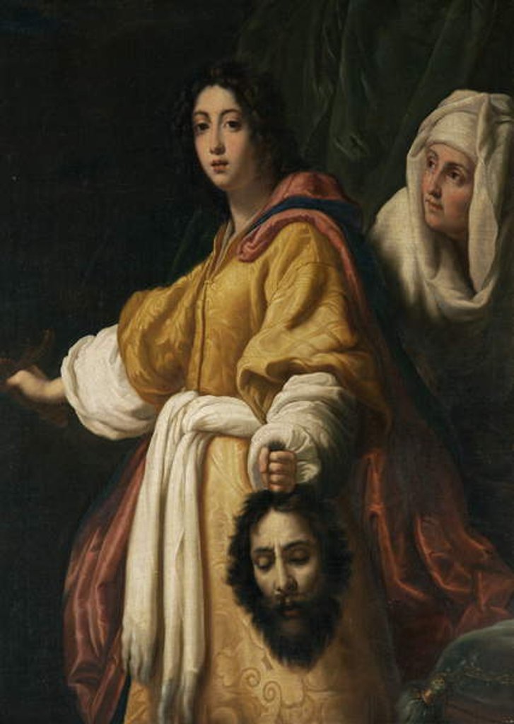 Detail of Judith with the Head of Holofernes by Cristofano (after) Allori