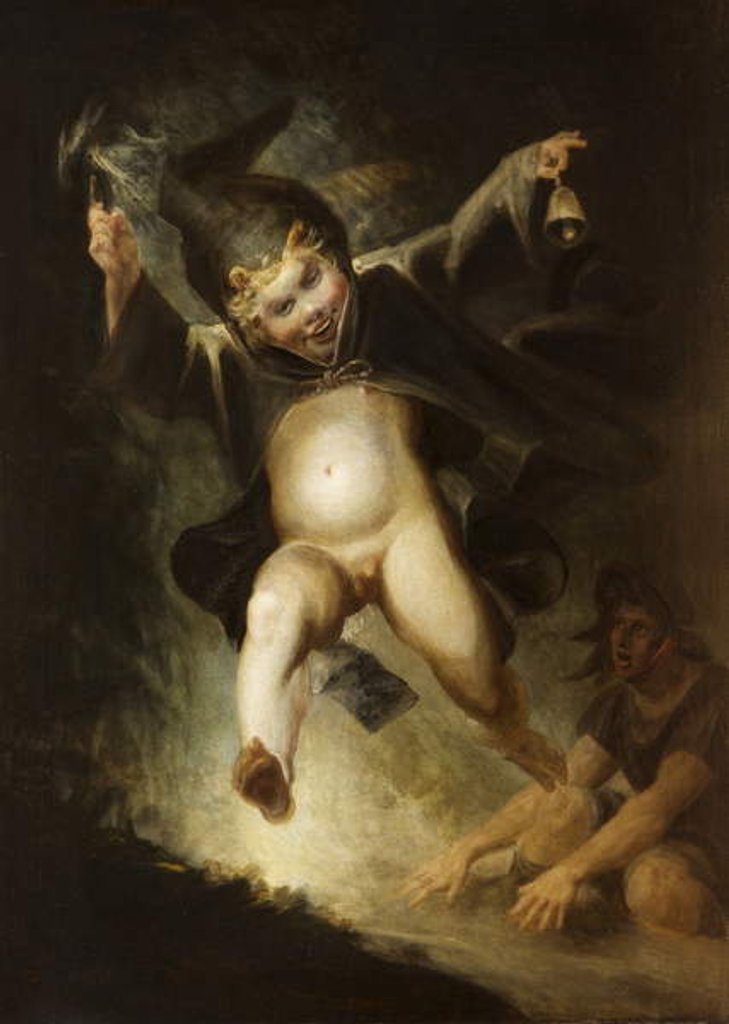 Detail of Friar Puck by Henry Fuseli