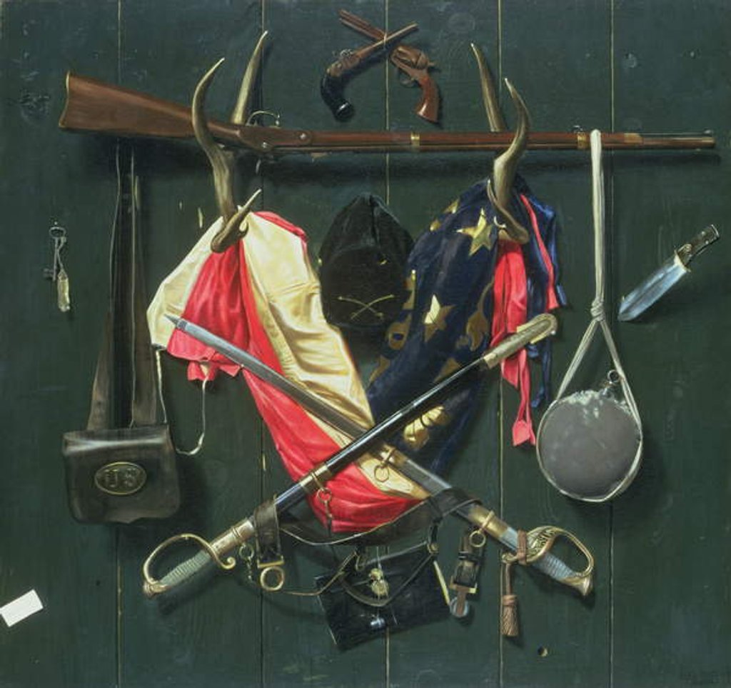 Detail of Emblems of the Civil War, 1888 by Alexander Pope