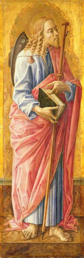 Detail of St James the Greater by Carlo Crivelli