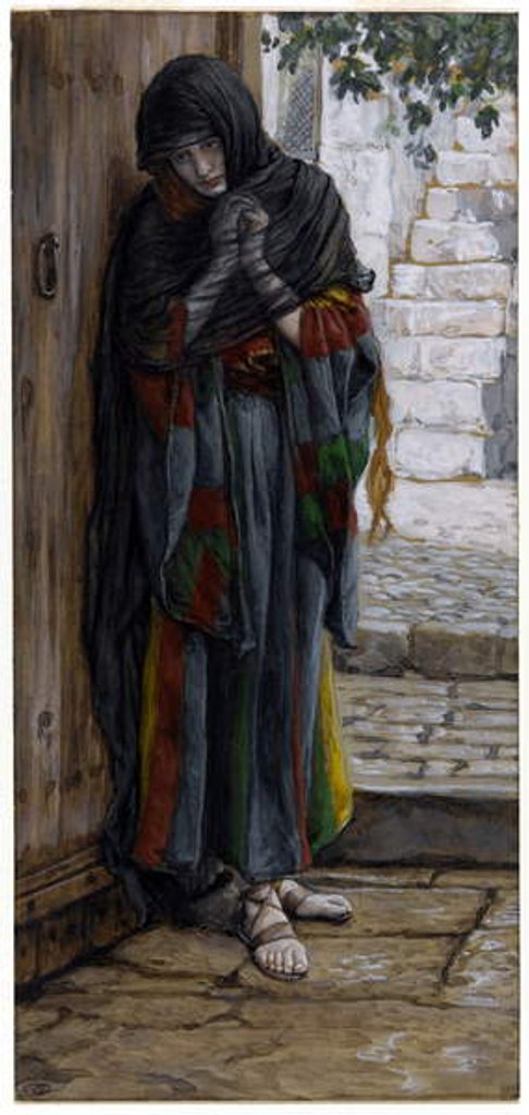 Detail of The Repentant Magdalene by James Jacques Joseph Tissot