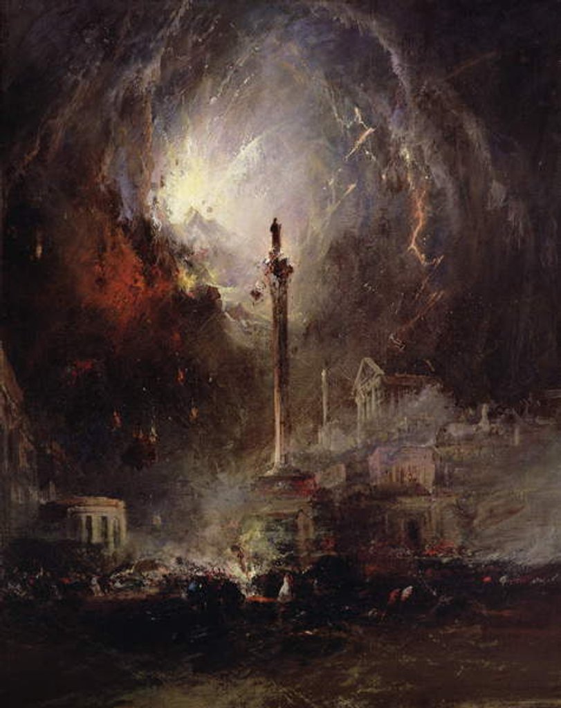 Detail of The Last Days of Pompeii, 1864 by James Hamilton