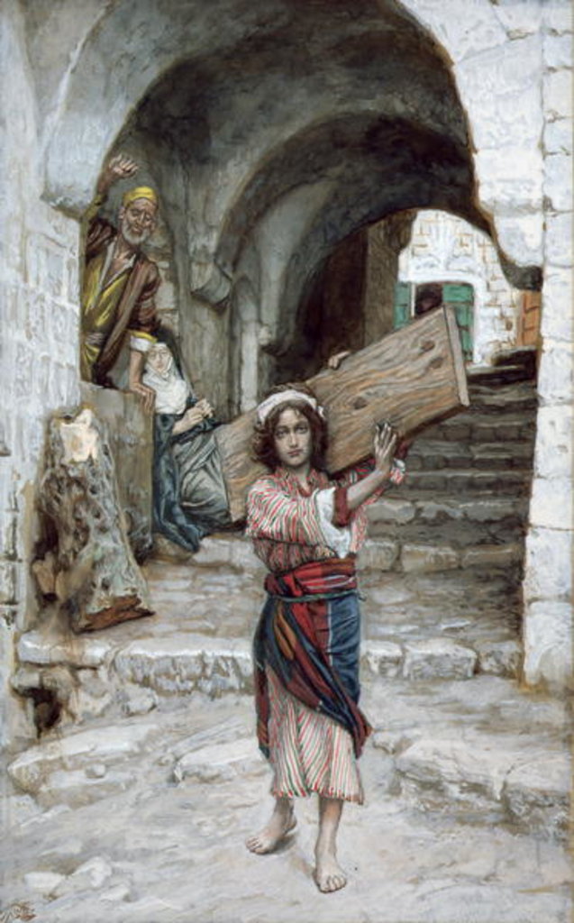 Detail of The Youth of Jesus by James Jacques Joseph Tissot