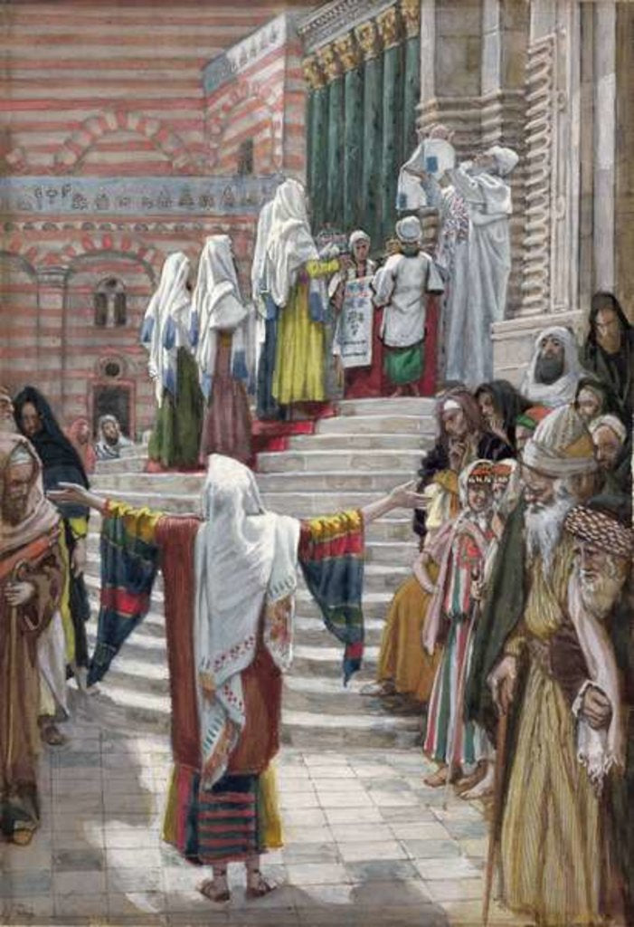Detail of The Presentation of Christ in the Temple by James Jacques Joseph Tissot