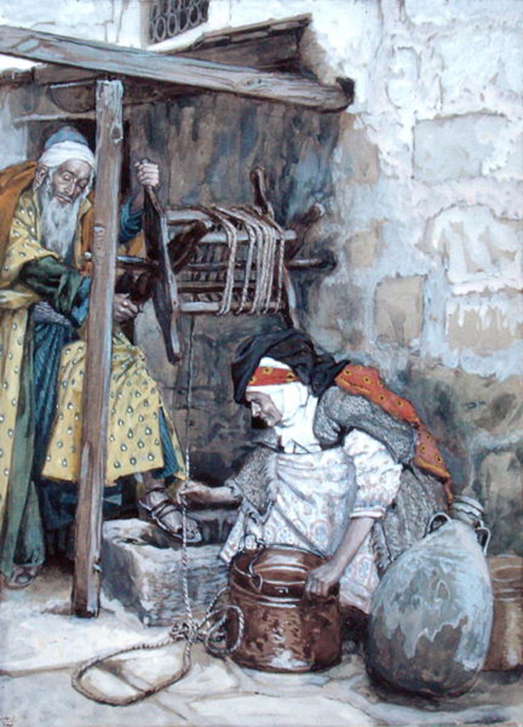 Detail of Zacharias and Elizabeth by James Jacques Joseph Tissot