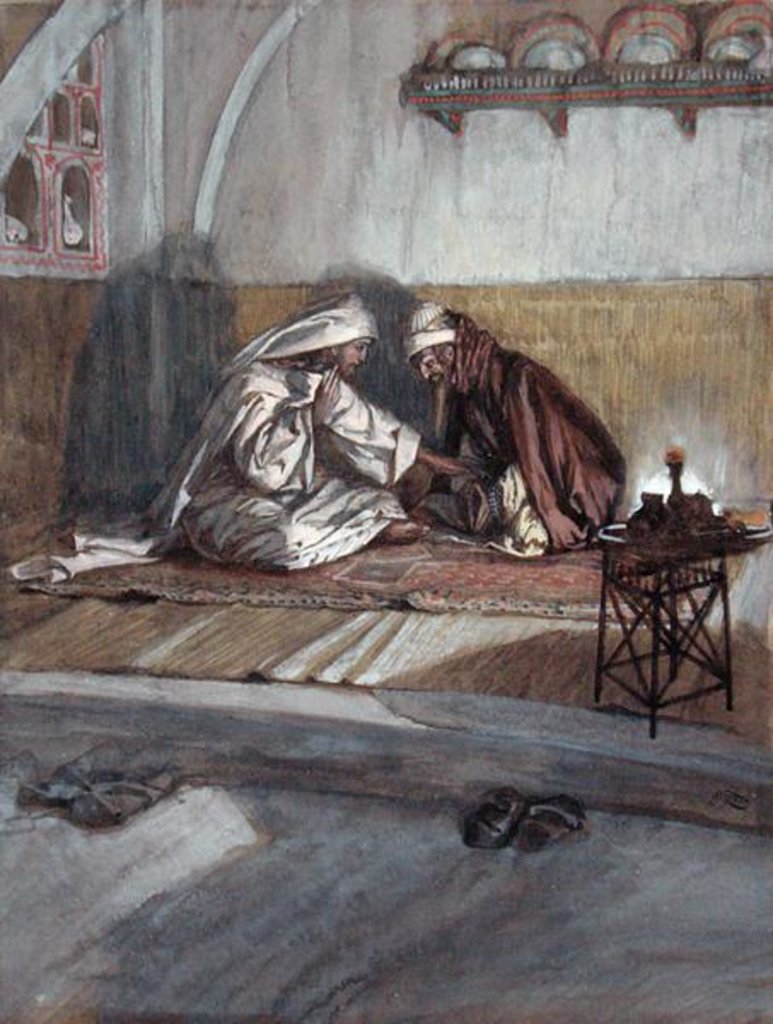Detail of Christ Talks with Nicodemus by James Jacques Joseph Tissot
