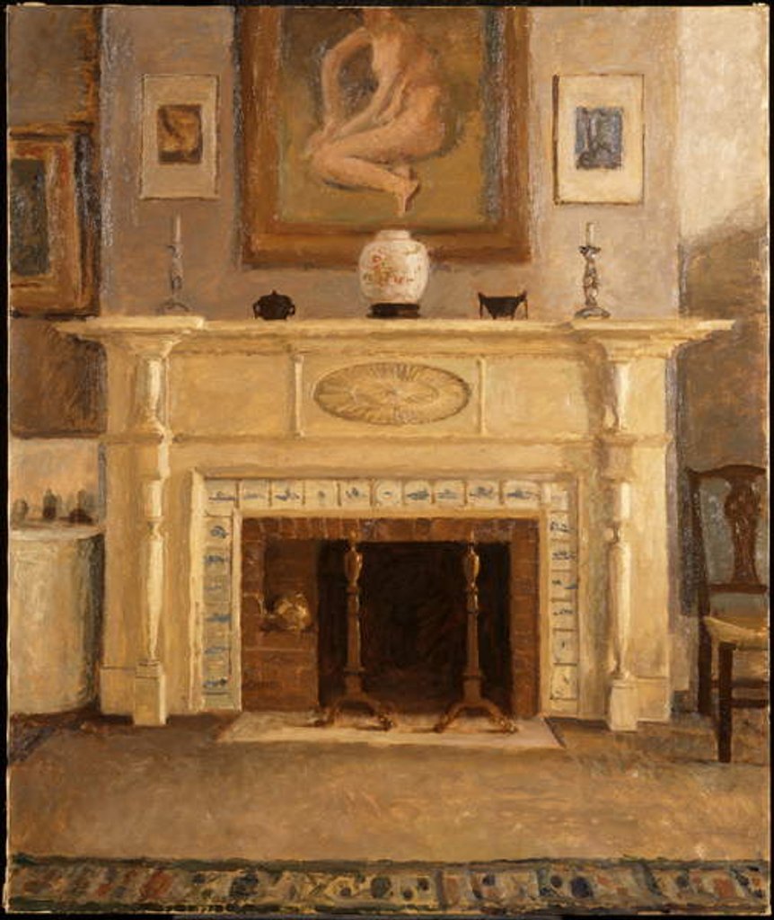 Detail of An Interior by Hamilton Easter Field