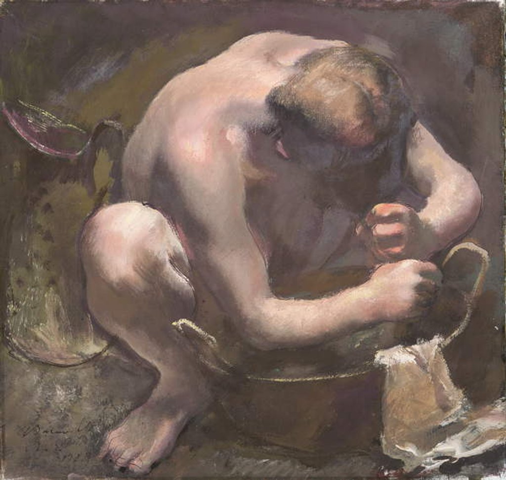 Detail of Model Washing her Hair, 1929 by Alexandre Jacovleff