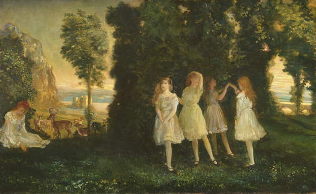 Detail of Dancing Children, 1902 by Arthur Bowen Davies