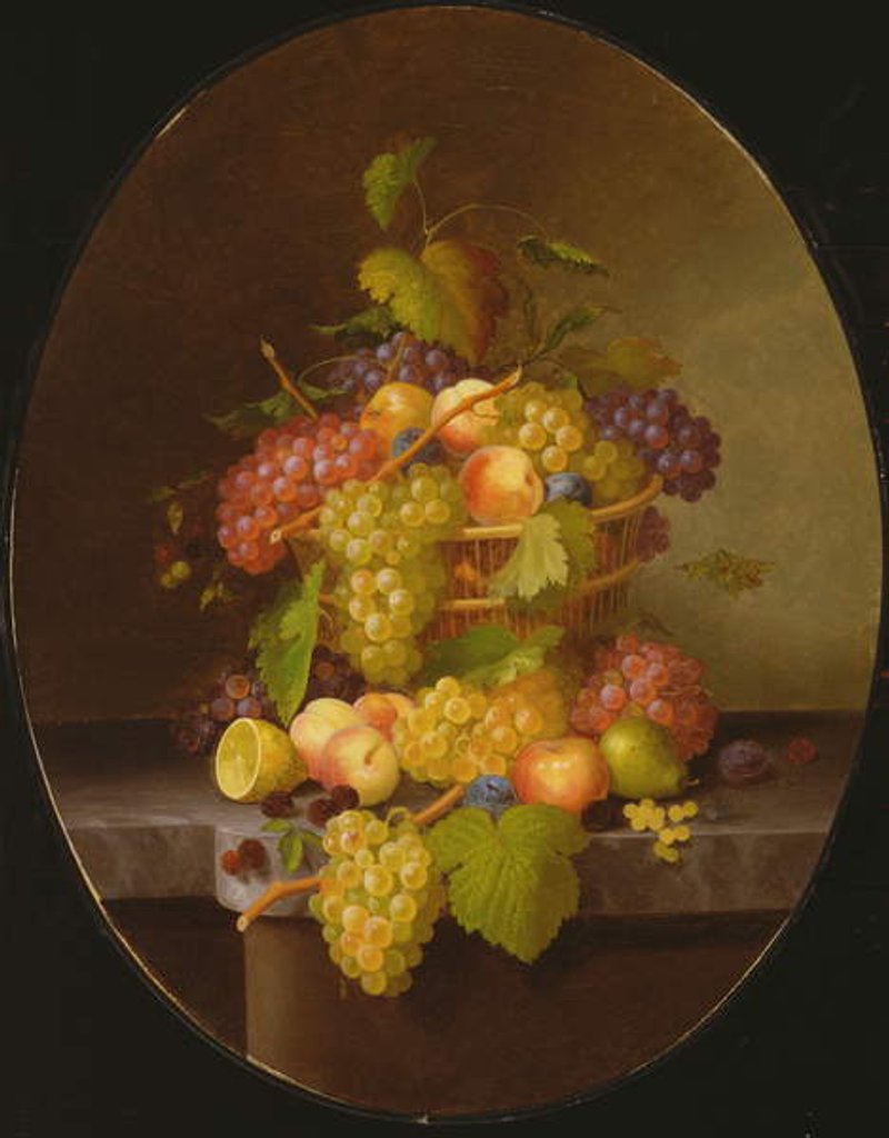 Detail of Fruit, 1868 by Paul Lacroix