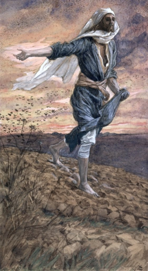 Detail of The Sower by James Jacques Joseph Tissot