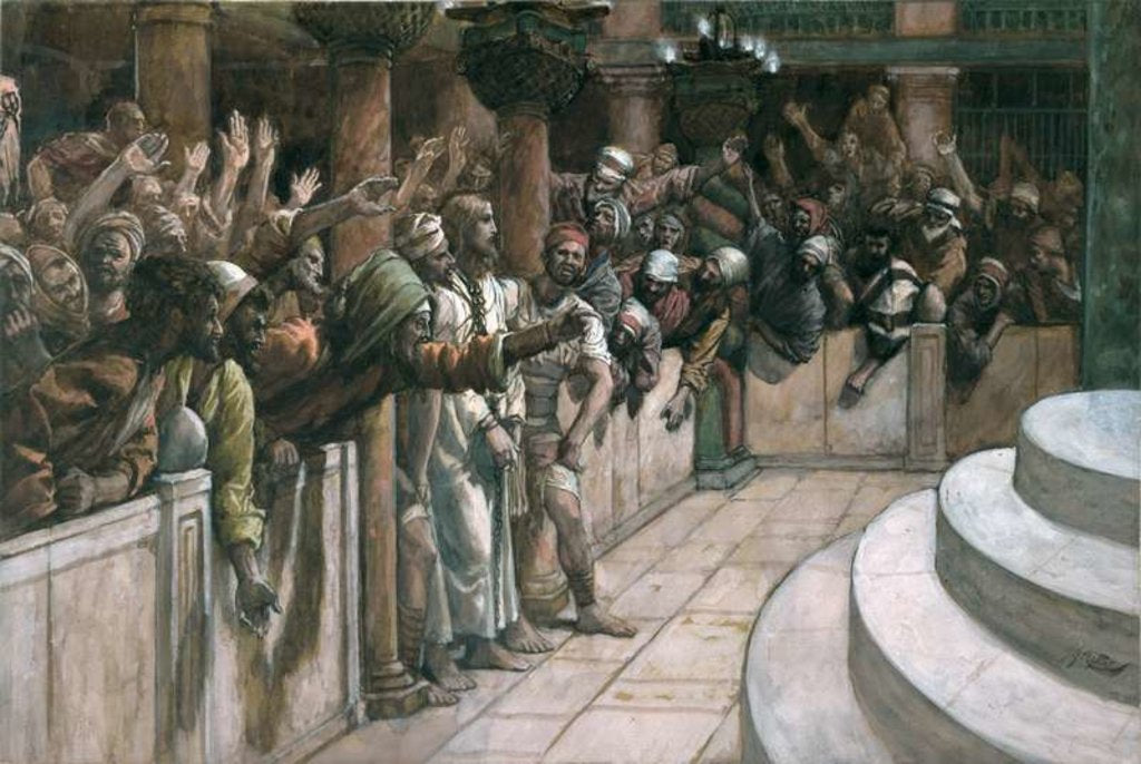 Detail of The False Witness by James Jacques Joseph Tissot