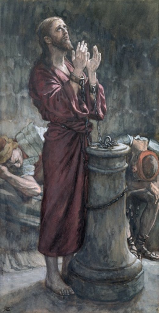 Detail of Jesus in Prison by James Jacques Joseph Tissot