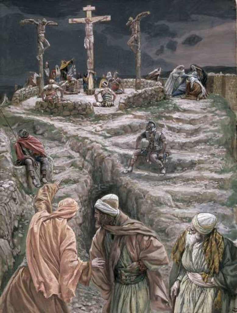 Detail of Eloi Eloi Lama Sabacthani by James Jacques Joseph Tissot