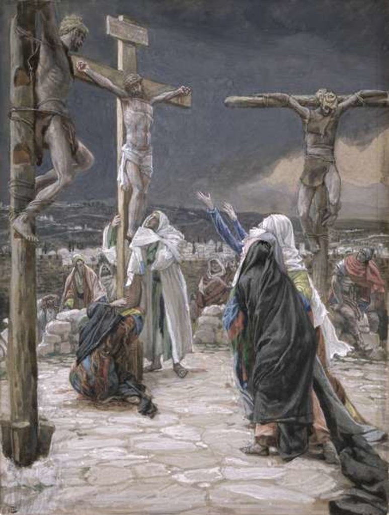 Detail of The Death of Jesus by James Jacques Joseph Tissot