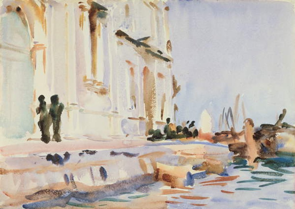 Detail of All Ave Maria by John Singer Sargent