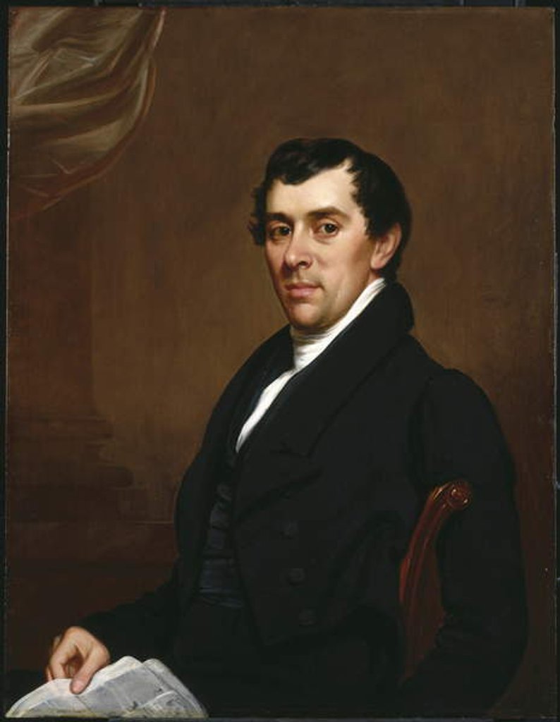 Detail of David Leavitt by Samuel Lovett Waldo