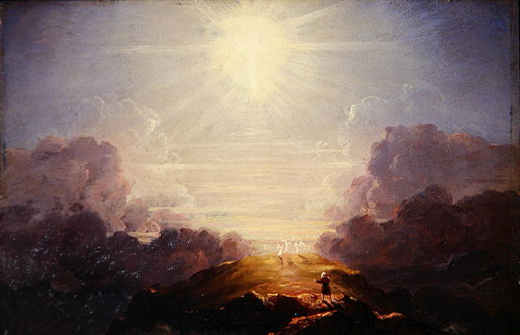 Detail of Study for the Cross and the World, c.1846 by Thomas Cole