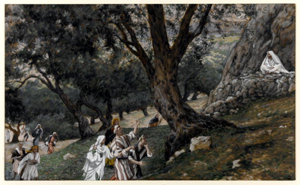 Detail of Jesus Went out into a Desert Place by James Jacques Joseph Tissot