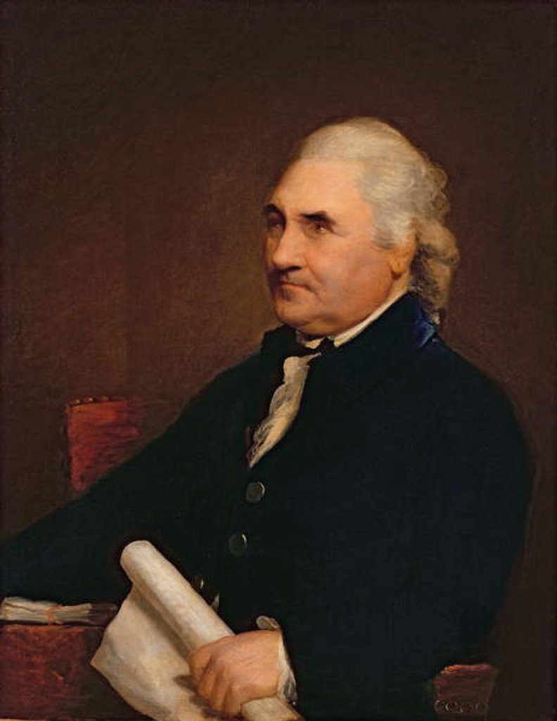 Detail of Colonel Isaac Barre, 1785 by Gilbert Stuart