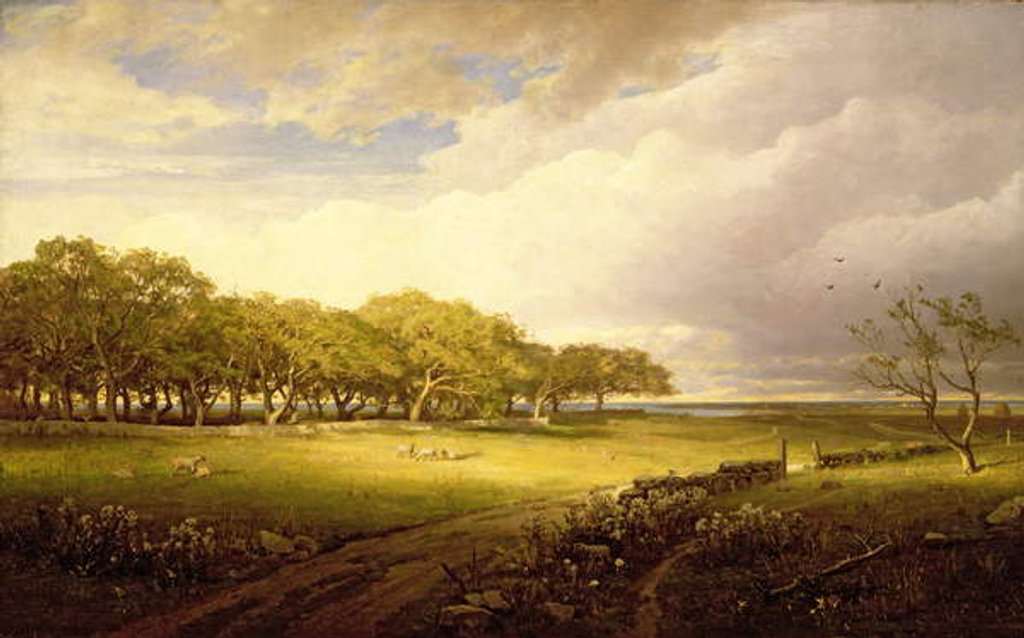 Detail of Old Orchard at Newport, 1875 by William Trost Richards