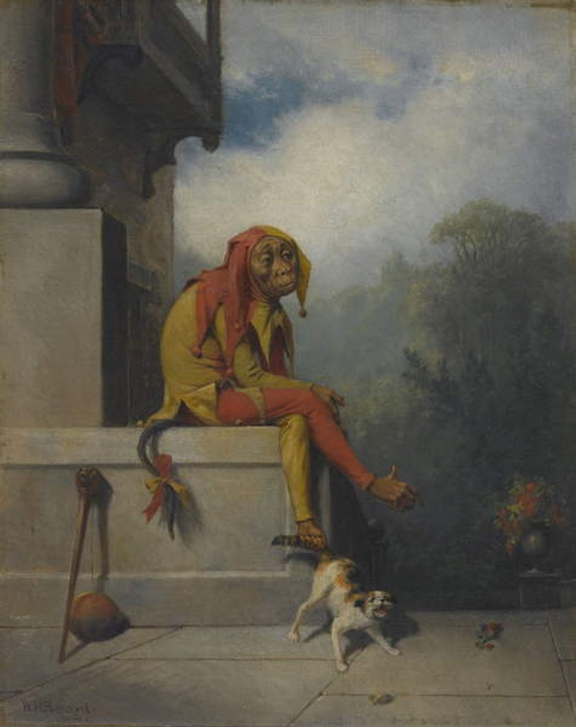 Detail of For What Was I Created?, 1886 by William Holbrook Beard