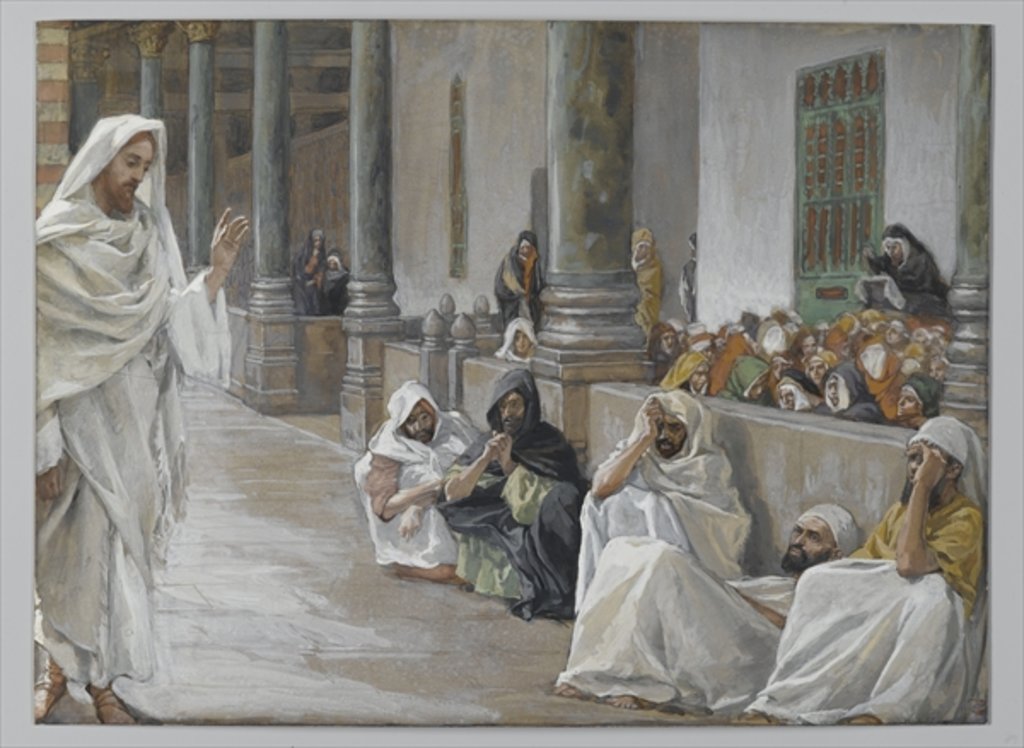 Detail of He Who is God Hears the Word of God by James Jacques Joseph Tissot