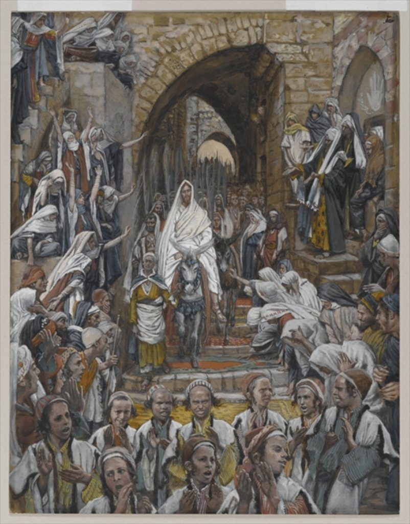 Detail of The Procession in the Streets of Jerusalem by James Jacques Joseph Tissot