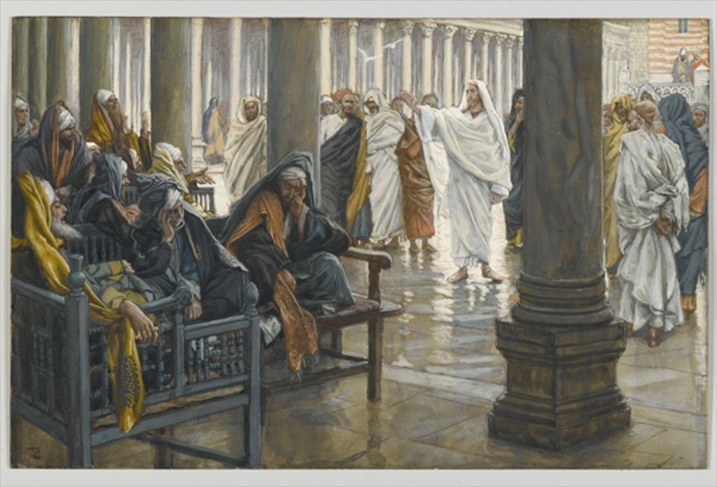 Detail of Woe unto You, Scribes and Pharisees by James Jacques Joseph Tissot